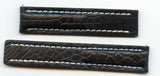 MB GEN. ALLIGATOR, OR LIZARD, LEATHER STRAP FOR 20mm BREITLING DEPLOYMENT CLASP