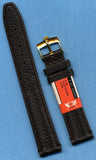 GENUINE BROWN LEATHER CAVADINI STRAP BAND 18mm or 20mm & ROLEX GOLD PLATE BUCKLE