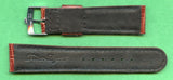 20mm Genuine Lizard Brown MB Strap Tang Leather & Rolex Steel Buckle