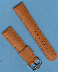 20mm GENUINE WILD BOAR STRAP BAND, LEATHER LINED & PRE TAG HEUER BUCKLE