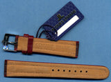 18mm GENUINE SHARK STRAP LEATHER LINED & GENUINE ROLEX BUCKLE GOLD OR STEEL