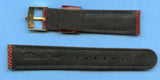 20mm Brown Genuine Lizard MB Strap Band Tang & Rolex Tudor Gold Plated Buckle