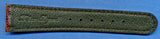 Retro Brown 19mm Genuine Lizard MB Strap Leather Lined & Gen. Steel Omega Buckle