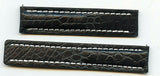 EXTRA LONG LEATHER MB BAND BUCKLE STRAP BAND & 22mm BREITLING DEPLOYMENT CLASP