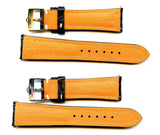 MB GENUINE BROWN ALLIGATOR STRAP 20MM OR 22MM & GEN. OMEGA BUCKLE STEEL OR GOLD