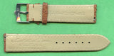18mm Genuine Brown Snake Skin MB Strap Band For Bubbleback & Rolex Steel Buckle