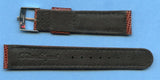 17mm Genuine Lizard MB Strap Band Tang Leather Lined & Rolex Tudor Steel Buckle