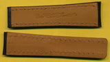 LEATHER MB BAND STRAP DEPLOYANT & 20mm 22mm 24mm BREITLING DEPLOYMENT CLASP