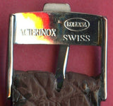 Genuine Brown Crocodile MB Strap Leather Lined 20mm & Rolex Tudor Steel Buckle
