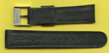 GENUINE BLACK LIZARD MB STRAP 20mm LEATHER & GENUINE BREITLING STEEL BUCKLE