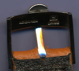 20mm GENUINE WILD BOAR STRAP FITS SPEEDMASTER LEATHER LIN & GENUINE OMEGA BUCKLE