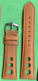 4 Colors 22mm Gen. Perforated Leather Rally Racing MB Strap & Rolex Steel Buckle
