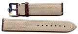 Brown 18mm Genuine Snake Skin MB Strap Band Constellation & Omega Steel Buckle