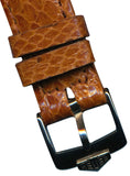 20mm Genuine Light Brown Snake Skin MB Strap Leather Lined & TAG Heuer Buckle