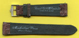 20mm Handcrafted Genuine Crocodile MB Strap & Vintage Breitling Steel Buckle