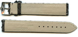 18mm Genuine Black Snake Skin MB Strap Band Extra Long & Gen. Omega Steel Buckle