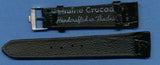 20mm Genuine Crocodile MB Strap & Genuine Vintage Breitling Steel Buckle