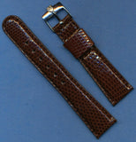 22mm Genuine MB Lizard Strap Band Tang & Rolex Tudor Steel Buckle